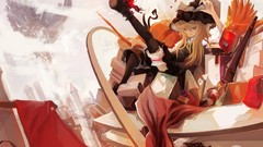 Blondes touhou cityscapes Books
