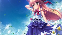 Blondes touhou demons skirts