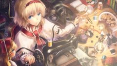 Blondes touhou dolls alice