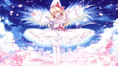 Blondes touhou dress Flowers