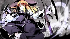 Blondes touhou dress long