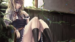 Blondes touhou ecchi upskirt