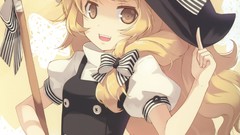 Blondes touhou kirisame marisa