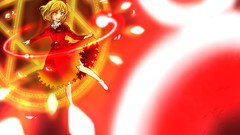 Blondes touhou leaves yellow