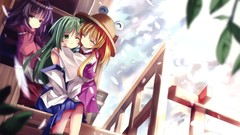 Blondes touhou long hair