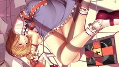 Blondes touhou long hair