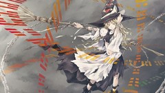 Blondes touhou long hair