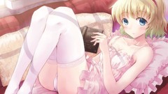Blondes touhou panties dress
