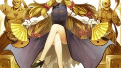 Blondes touhou red eyes