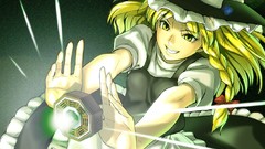 Blondes touhou Ribbons yellow