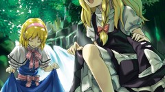 Blondes touhou Trees yellow