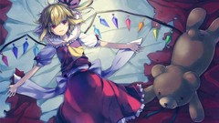 Blondes touhou wings beds
