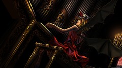 Blondes touhou wings black