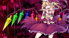 Blondes touhou wings blood
