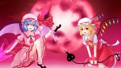 Blondes touhou wings blue
