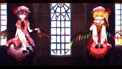 Blondes touhou wings dress
