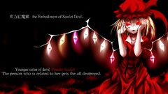 Blondes touhou wings dress