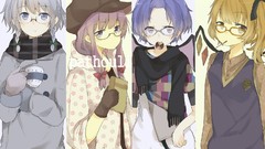 Blondes touhou wings gloves