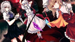 Blondes touhou wings izayoi