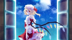 Blondes touhou wings moon