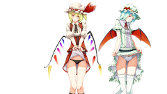 Blondes touhou wings panties