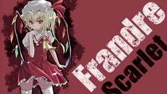 Blondes touhou wings red