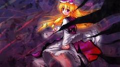 Blondes touhou yakumo yukari