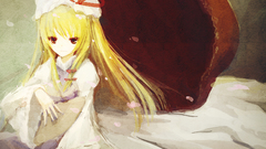 Blondes touhou yakumo yukari