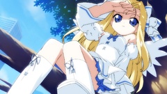 Blondes Trees blue eyes