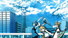 Blondes vocaloid hatsune miku