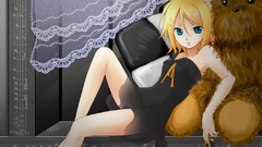 Blondes vocaloid kagamine rin