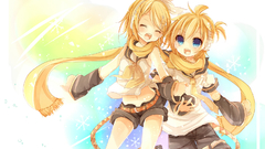 Blondes vocaloid twins kagamine
