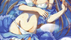 Blondes water bikini panties