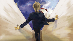 Blondes water tie Anime