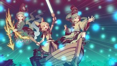 Blondes water touhou dress