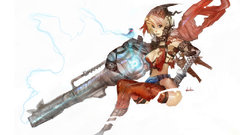 Blondes weapons Simple Background