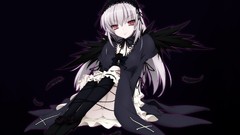 Blondes wings long hair