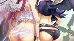 Blondes wings panties blue