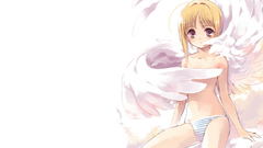 Blondes wings Simple Background