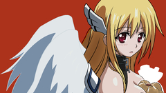 Blondes wings vector red