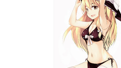 Blondes witch touhou bikini