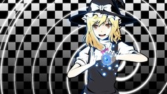 Blondes witch touhou magic