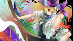 Blondes witch touhou multicolor