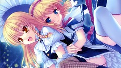 Blondes witch touhou thigh