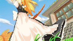 Blondes witches touhou kirisame marisa video games