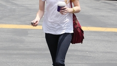 Blondes woman Actress coffee