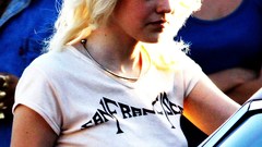 Blondes woman Actress Dakota