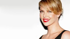 Blondes woman Actress lips