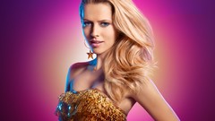 Blondes woman Actress teresa