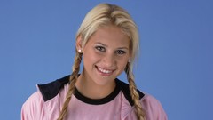 Blondes woman Anna Kournikova